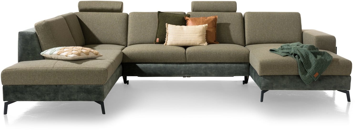 H&H - Tarascon - Canapés - Ottomane gauche - 2,5 places sans accoudoirs - meridienne droite