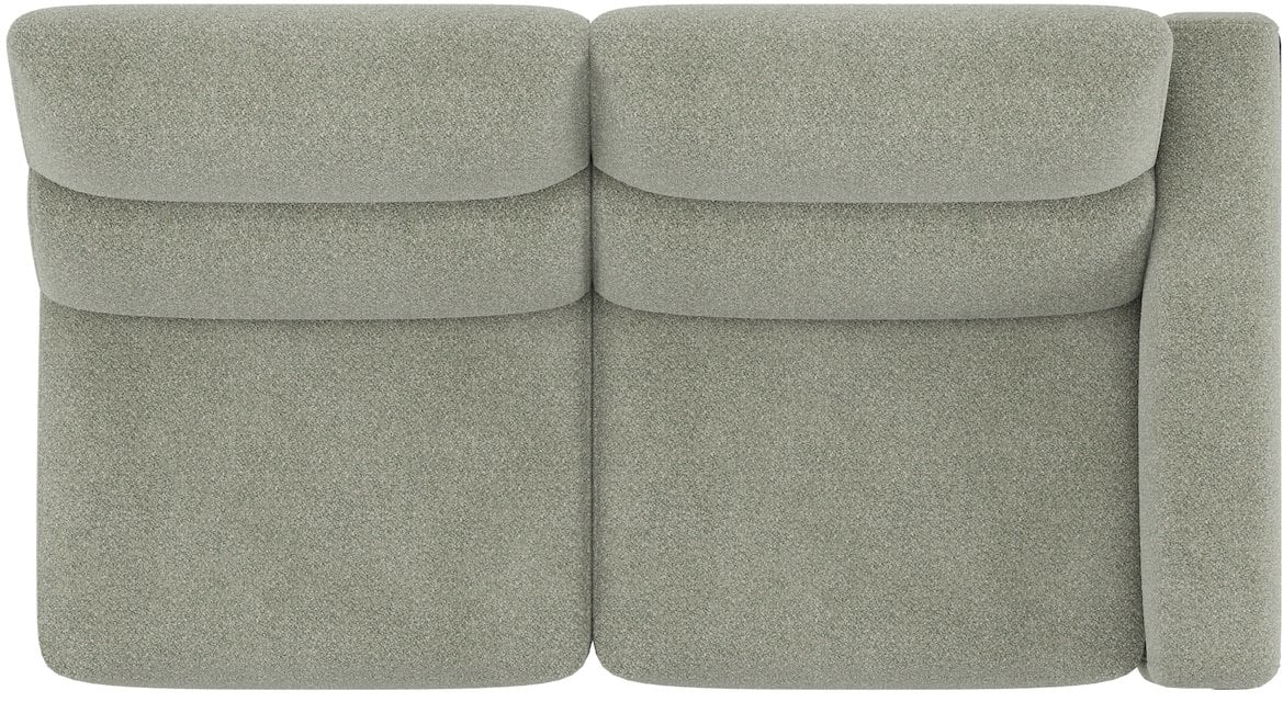 XOOON - Creazzo - Sofas - 3-Sitzer Armlehne rechts - fest