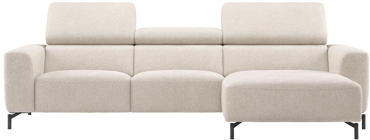 H&H - Los angeles - Canapés - 2,5 places accoudoir gauche - meridienne grande droit