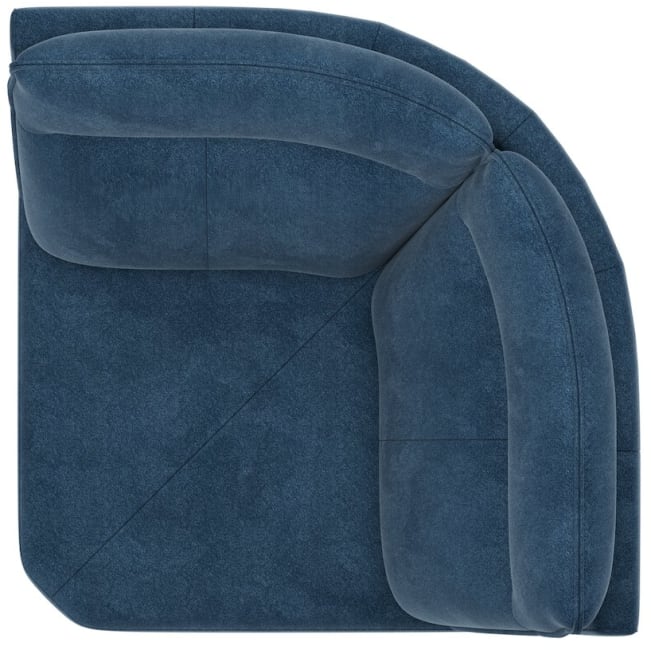 H&H - Odessa - Canapés - partie d&#39;angle rond