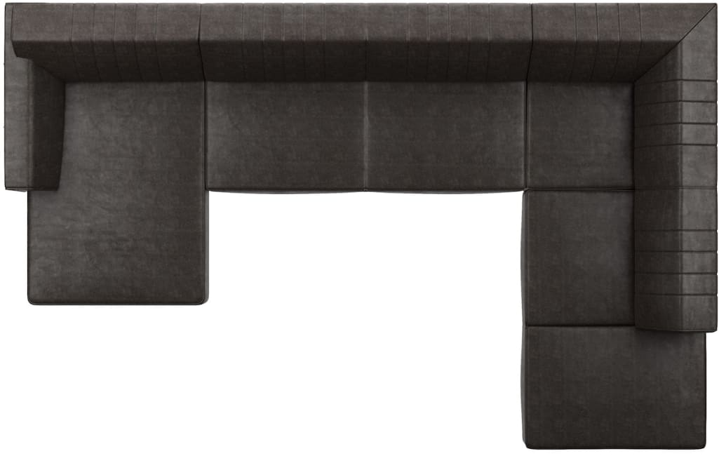 H&H - Olbia - Canapés - Meridienne gauche - 2,5 places sans accoudoir - partie d&#39;angle - ottomane petite droite