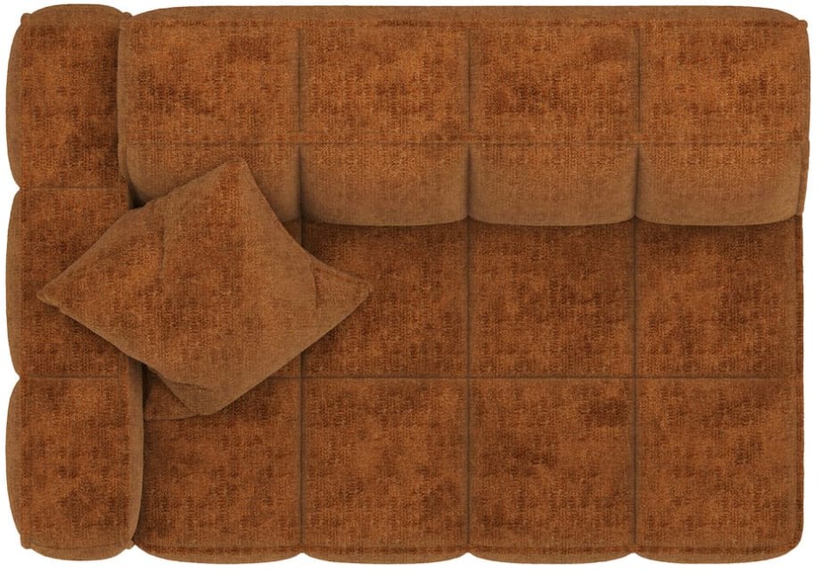 H&H - Carthagène - Canapés - 2-places accoudoir gauche - ressorts ensaches