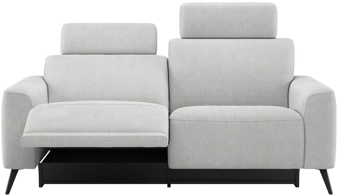 XOOON - Carini - Sofas - 2.5-Sitzer - 2 x 1 Motor elektrisch - inkl. 2 Kopfstutze - Bonellfederkern
