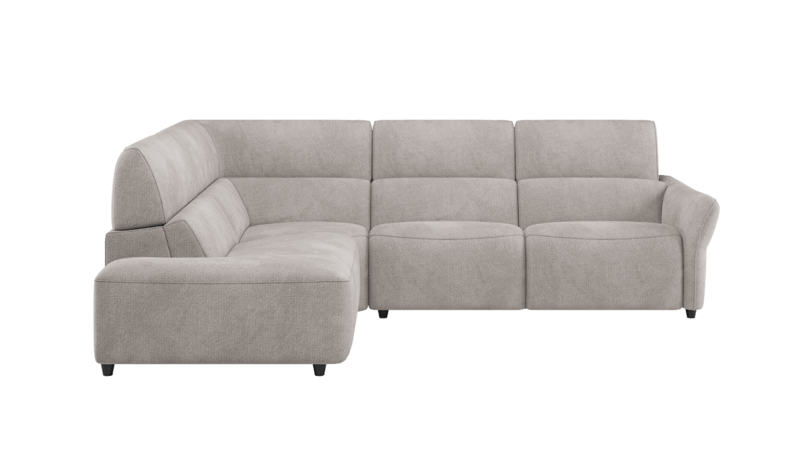 H&H - Maelys - Canapés - Ottomane petite gauche - partie d&#39;angle - 2,5 places accoudoir droit