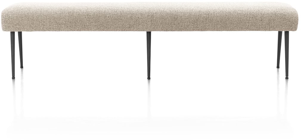 H&H - Edouard - banc sans dos 200 cm + confort ressorts - selected choices