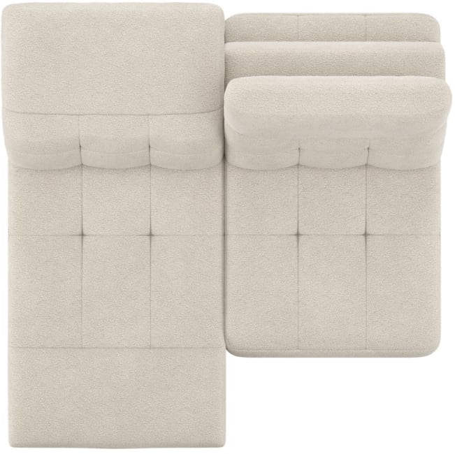 Henders and Hazel - Bologna - Banken - 2-zits - zonder armen - fix rug - electrisch verstelbare voetsteun