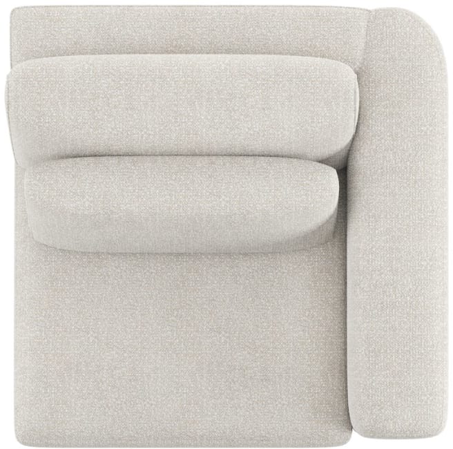 H&H - Delhi - Canapés - 1.5 places - accoudoir droit