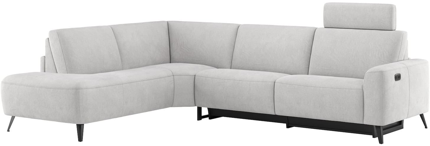 XOOON - Carini - Sofas - Ottomane gross links - 3 Sitzer Armlehne rechts relax