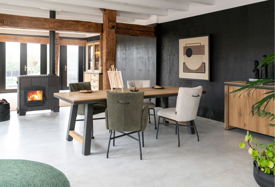 Henders & Hazel - Eden - Modern - Armlehnstuhl - Metall Gestell