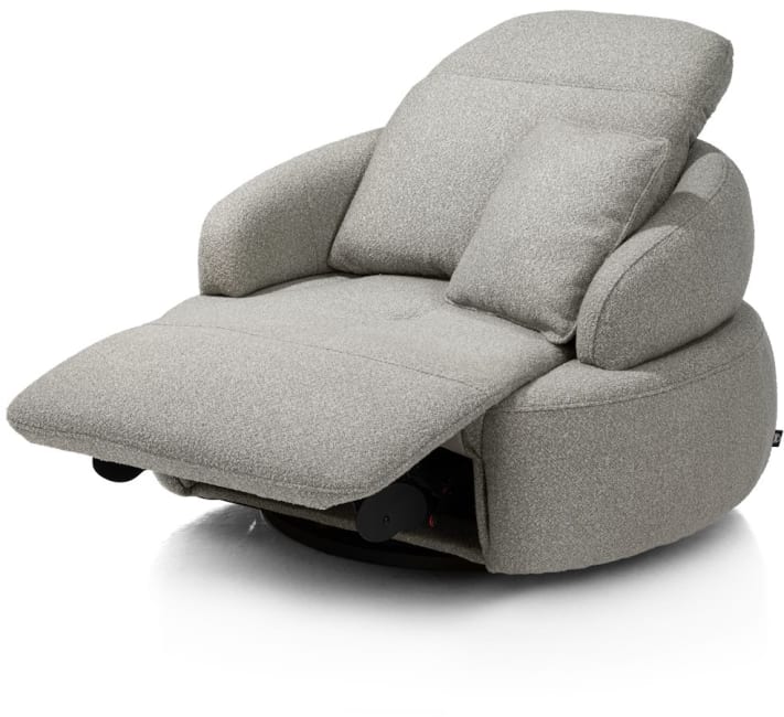 Henders and Hazel - Hollywood - Homecinema draaifauteuil xl, met relaxsysteem en verstelbare rug