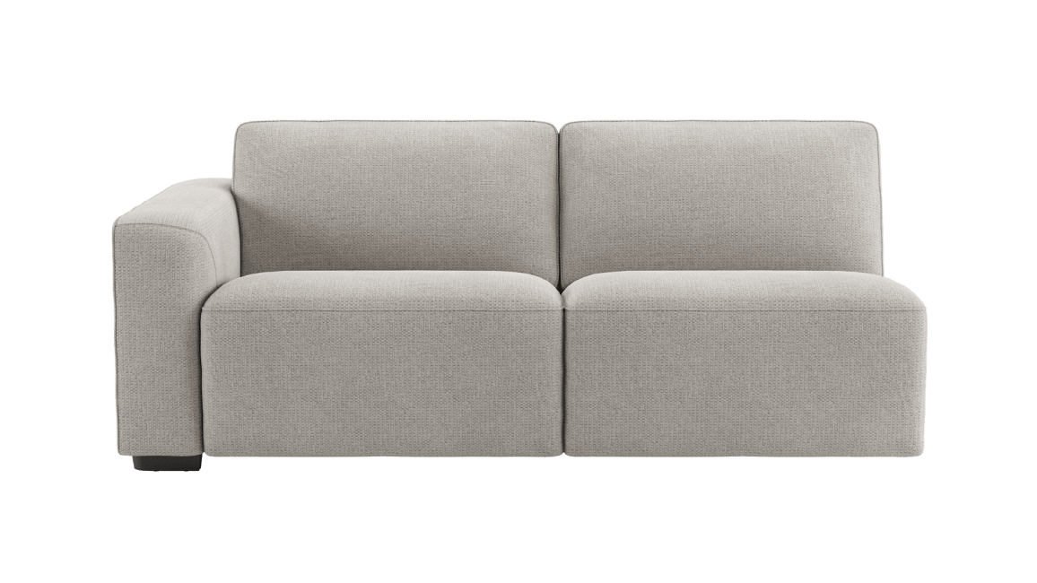 Happy@Home - Babette - Banken - 3-zits arm links - electrisch 1 motor + 1 hoofdsteun - bonellvering