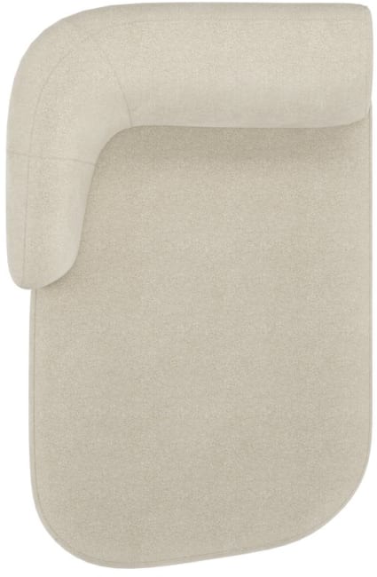 XOOON - Cervo - Sofas - Longchair curved - Armlehne links