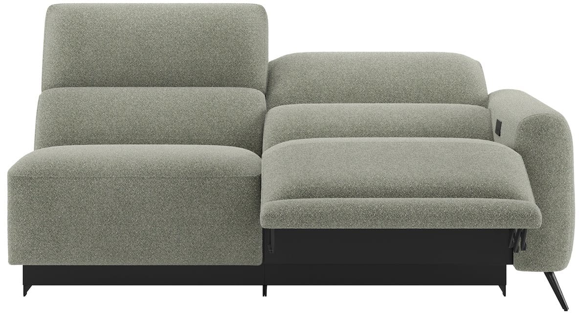 XOOON - Creazzo - Sofas - 3-Sitzer Armlehne rechts - elektrisches Relaxsystem rechts - 2 Motoren