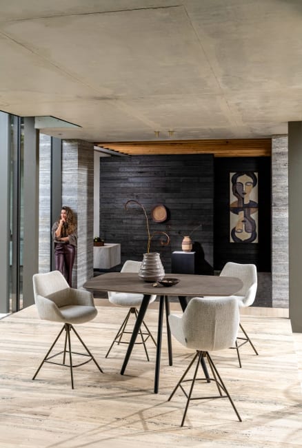 XOOON - Mats - Tresenstuhl - 4 Fuß Metall