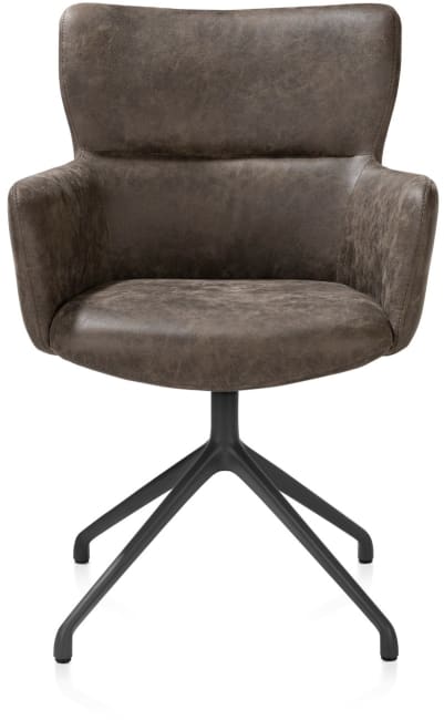 XOOON - Sage - Armlehnstuhl drehbaar - Aluminium Gestell - selected choices