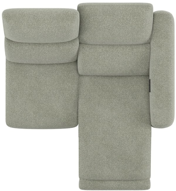 XOOON - Creazzo - Sofas - 2-Sitzer Armlehne rechts - elektrisches Relaxsystem rechts - 2 Motoren