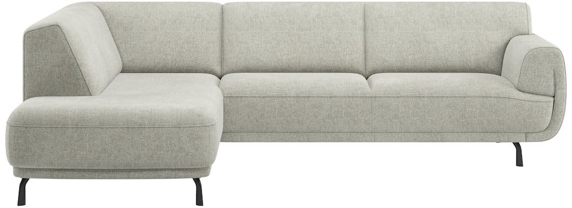 XOOON - Belem - Sofas - Ottomane medium links niedrig - 2,5 Sitzer Armlehne rechts niedrig