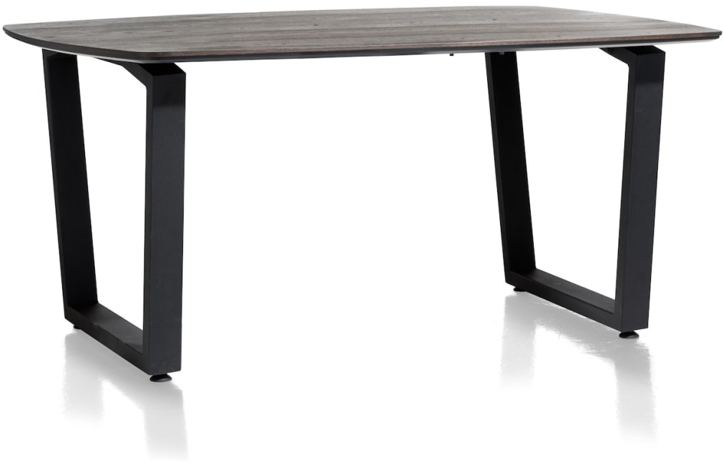 H&H - Vérone - Moderne - table de bar ovale 190 x 108 cm (hauteur: 92 cm)