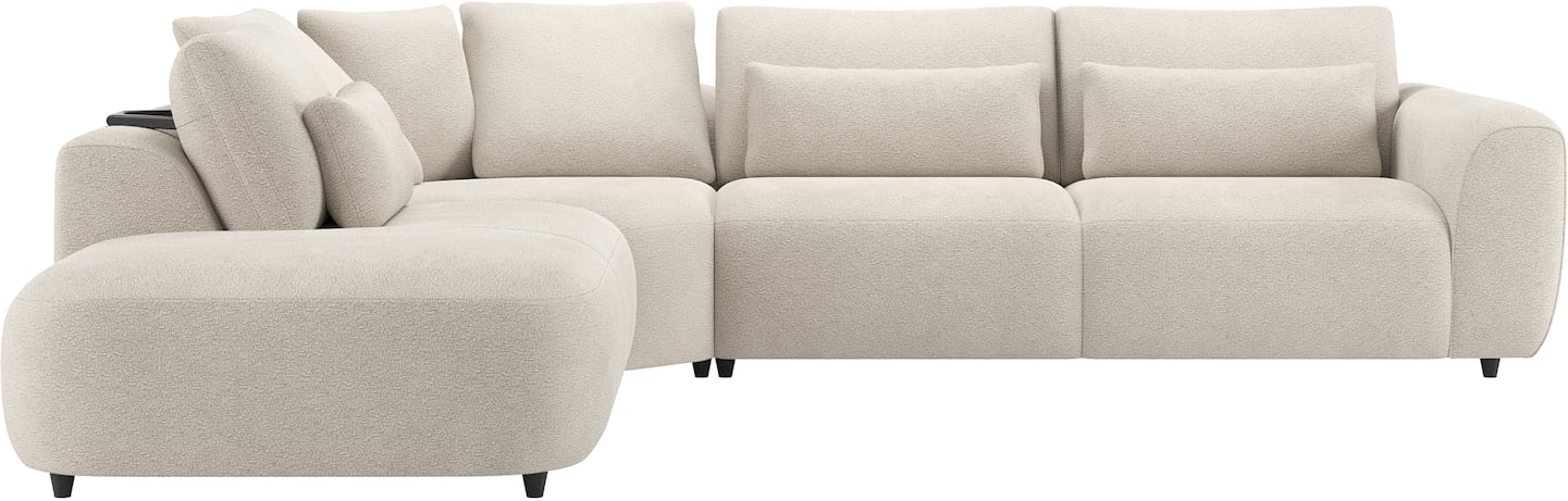 Henders and Hazel - Albas - Salons - ottomane klein links verstelbare rug - grote hoek - 2,5 zits rechts verstelbare rug