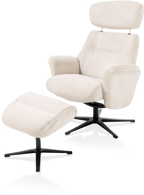 H&H - Mars - fauteuil (incl. pouf)