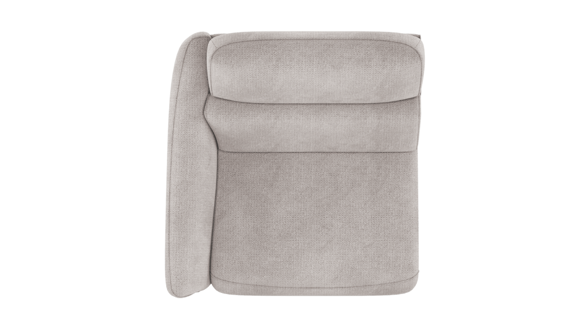 H&H - Maelys - Canapés - 1-place xl accoudoir gauche - réglable électrique - 1 x 2 moteurs