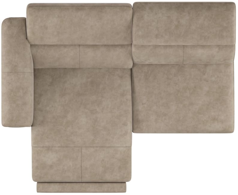 H&H - Cassie - Canapés - 3-places accoudoir gauche - réglable électique