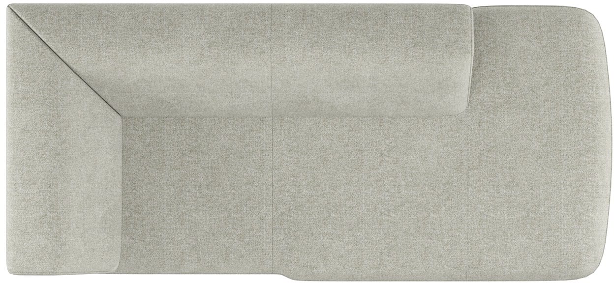 XOOON - Belem - Sofas - Ottomane medium - rechts - niedrig