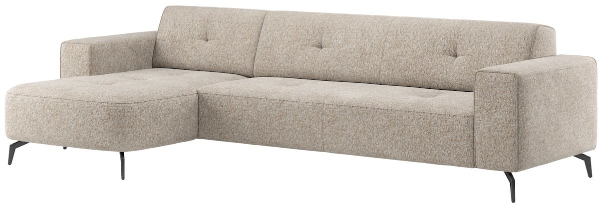 Happy@Home - Brielle - Banken - Longchair links - 3 zits arm rechts