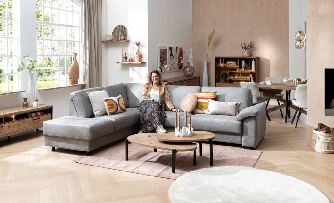 Happy@Home - Sydney - Modern - Banken - ottomane big incl. hoek - links