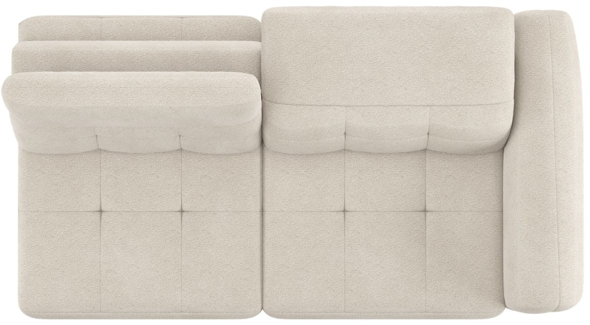 Henders and Hazel - Bologna - Banken - 3-zits - arm rechts - verstelbare rug - electrisch verstelbare voetsteun