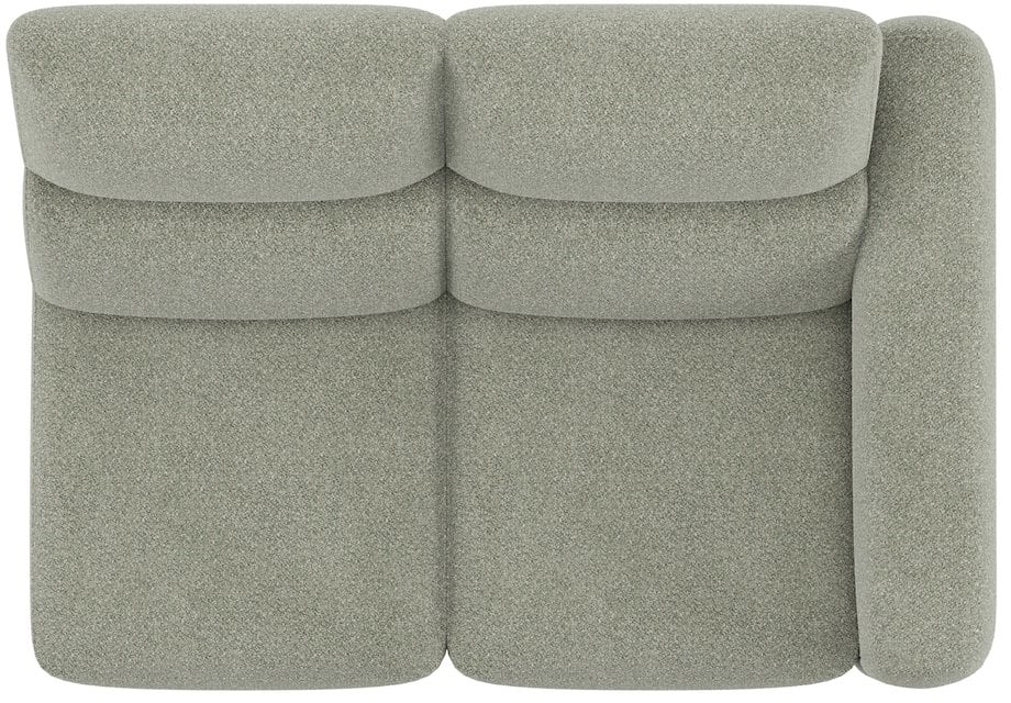 XOOON - Creazzo - Sofas - 2-Sitzer Armlehne rechts - fest