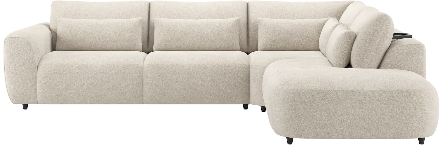 Henders and Hazel - Albas - Salons - 2,5 zits links verstelbare rug - grote hoek - ottomane klein rechts verstelbare rug