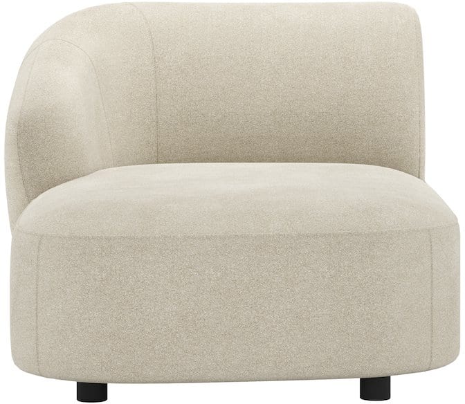 XOOON - Cervo - Sofas - Longchair curved - Armlehne links