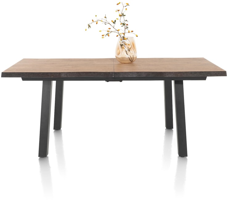 H&H - Évora - table à rallonge 160 (+ 50) x 100 cm