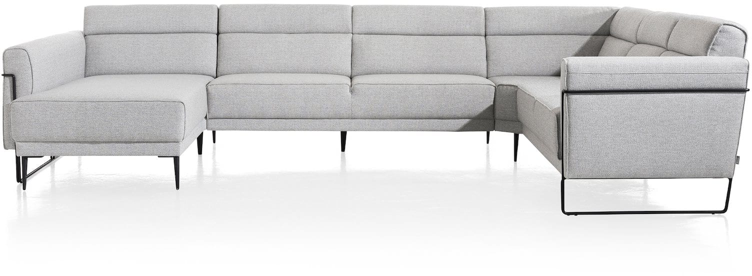 XOOON - Fiskardo - Sofas - Longchair langem Armlehne links - 2,5 Sitzer ohne Armlehnen - Eckteil - 2 Sitzer Armlehne rechts