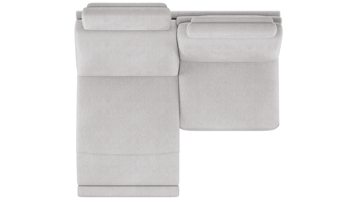 XOOON - Carini - Sofas - 3-Sitzer ohne Armlehnen - 2 x elektrisch verstellbar