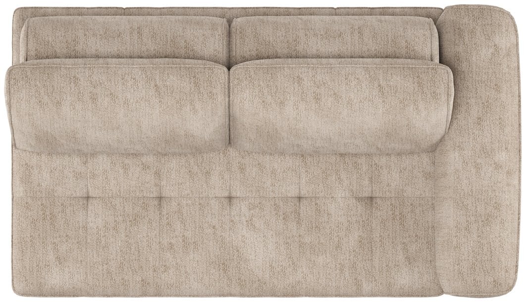 H&H - Tolosan - Canapés - 3-places - dossier fix - accoudoir droit