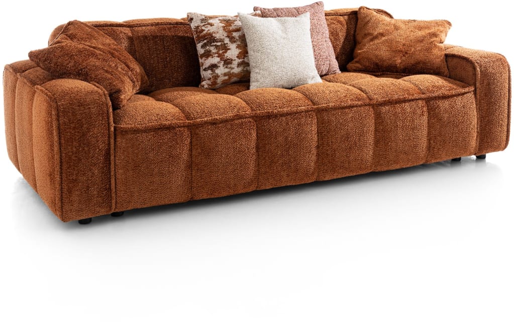 H&H - Carthagène - Canapés - 3.5-places - ressorts ensaches