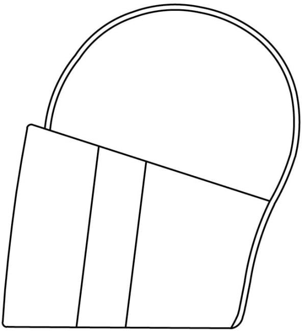 XOOON - Rimini - Salons - ottomane small curved - rechts