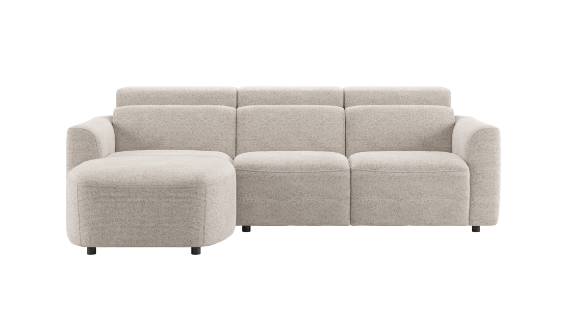 XOOON - Cantello - Salons - Longchair links - 2 zits arm rechts