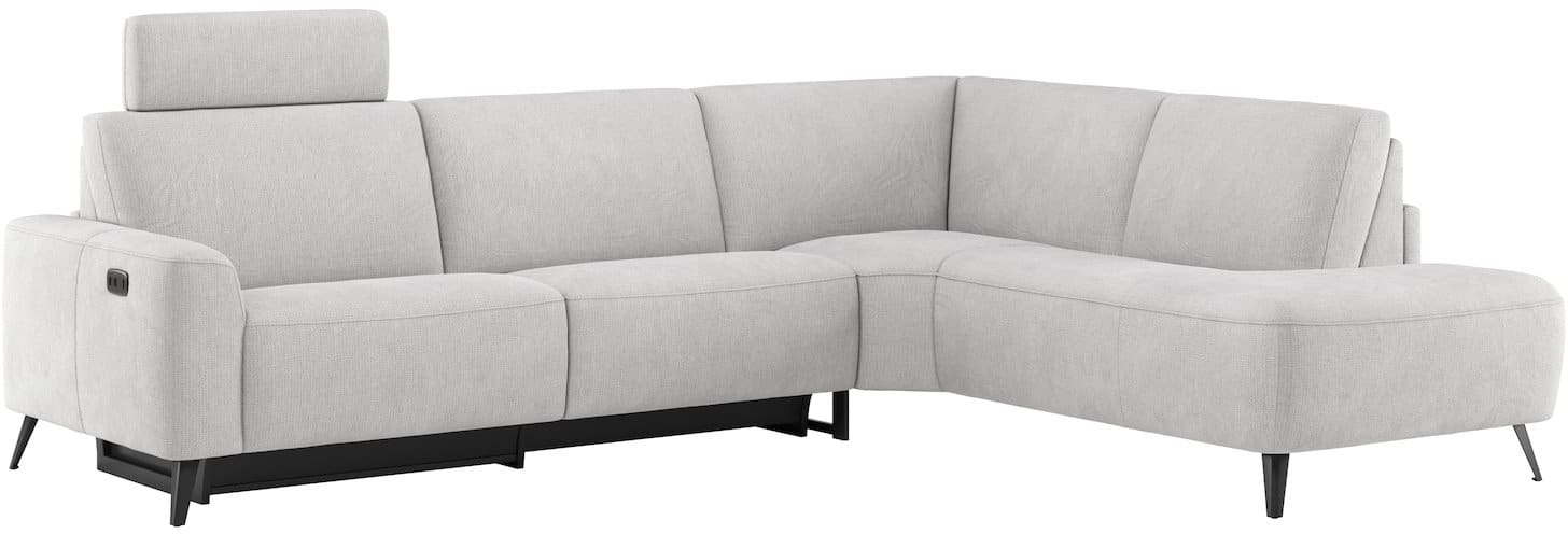 XOOON - Carini - Sofas - 3 Sitzer Armlehne links relax - Ottomane gross rechts