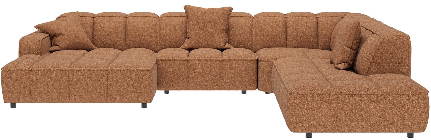 Henders & Hazel - Amalfi - Sofas - 1,5-Sitzer ohne Armlehnen - inkl. Taschenfedern