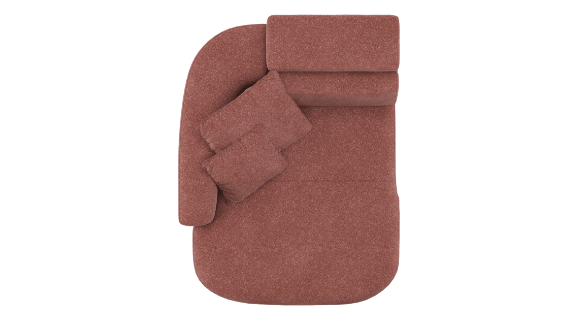 XOOON - Cantello - Canapés - méridienne arrondie - gauche