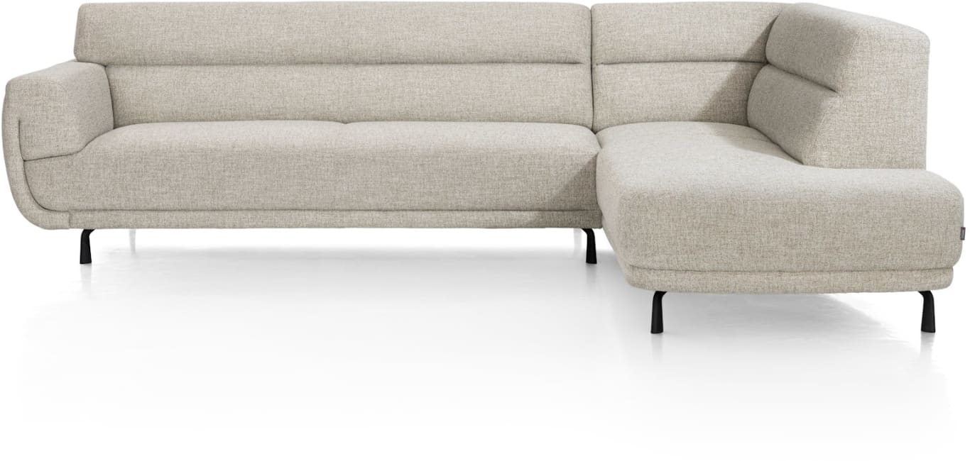 XOOON - Belem - Sofas - 2,5 Sitzer Armlehne links - Ottomane rechts hoch