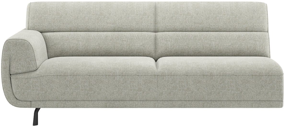 XOOON - Belem - Sofas - 3-Sitzer Armlehne links - hoch
