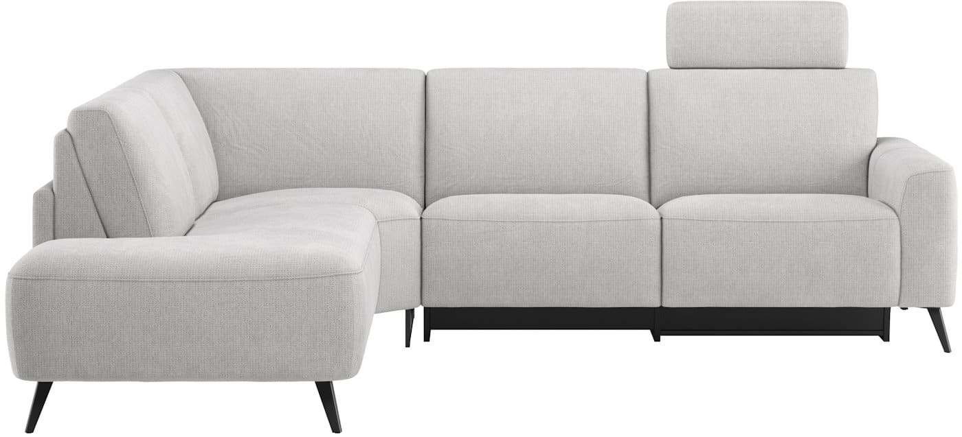 XOOON - Carini - Canapés - 2.5-places accoudoir droit - électrique à 1 moteur + 1 appui-tete - ressorts bonell