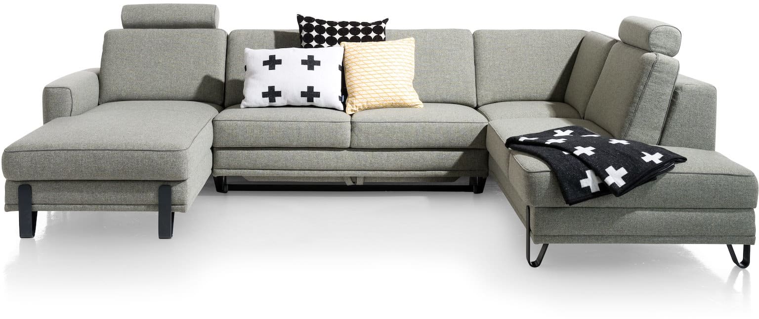 XOOON - Denver - Minimalistisches Design - Sofas - 2.5-Sitzer ohne Armlehnen