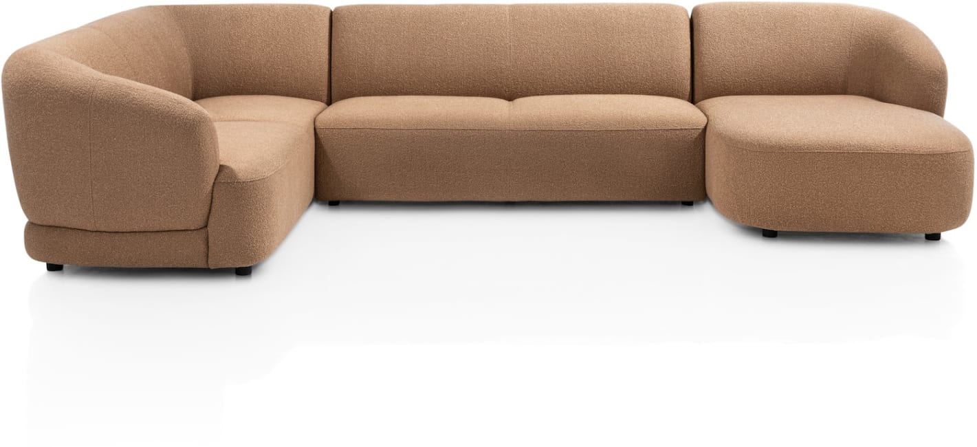 XOOON - Cervo - Sofas - Eckteil + 1-Sitzer Armlehne links