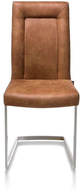 H&H - Alexane - Moderne - chaise - pied traineau inox carre