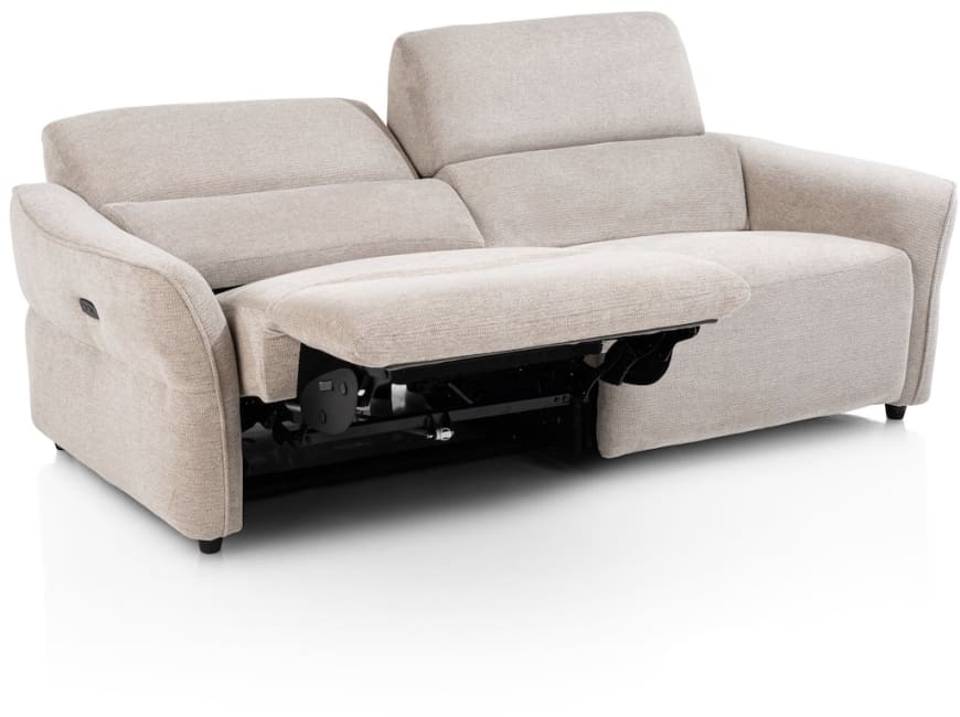 H&H - Maelys - Canapés - 3-places - réglable électrique - 2 x 2 moteurs